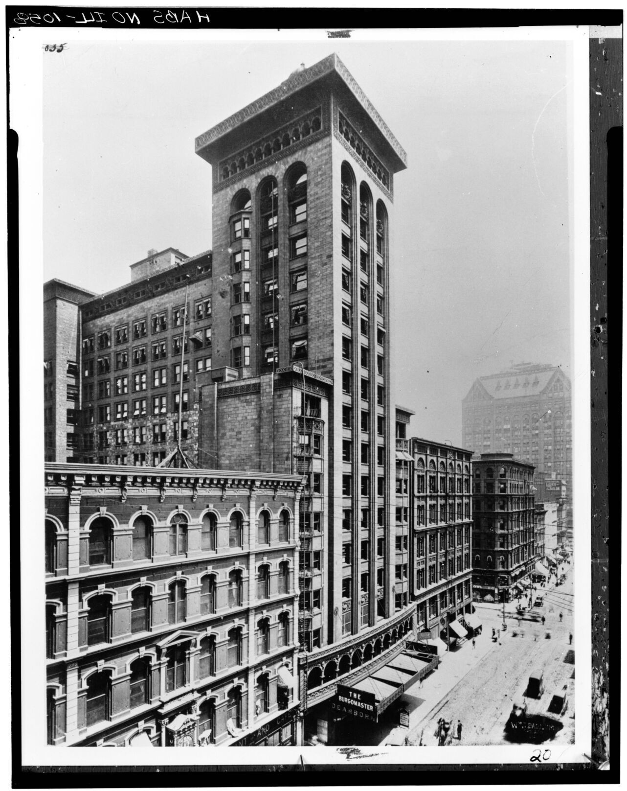 Schiller Building circa 1900